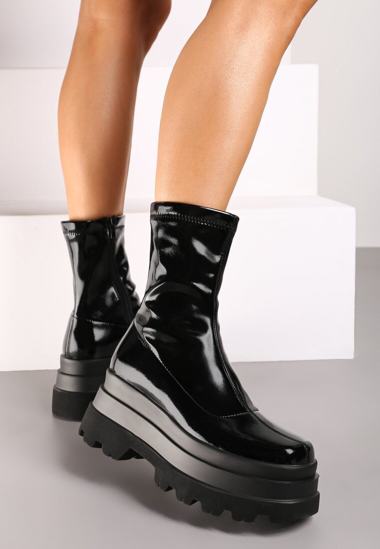 Botine negre
