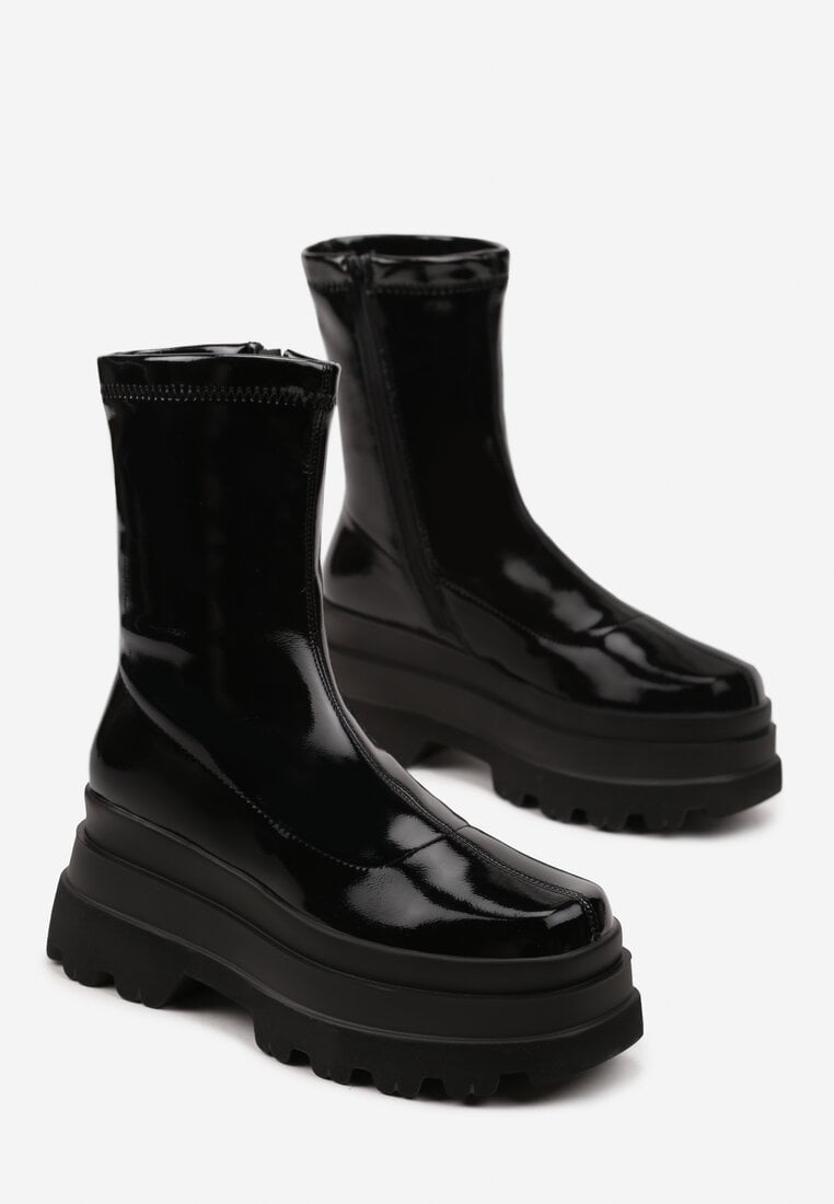 Botine negre