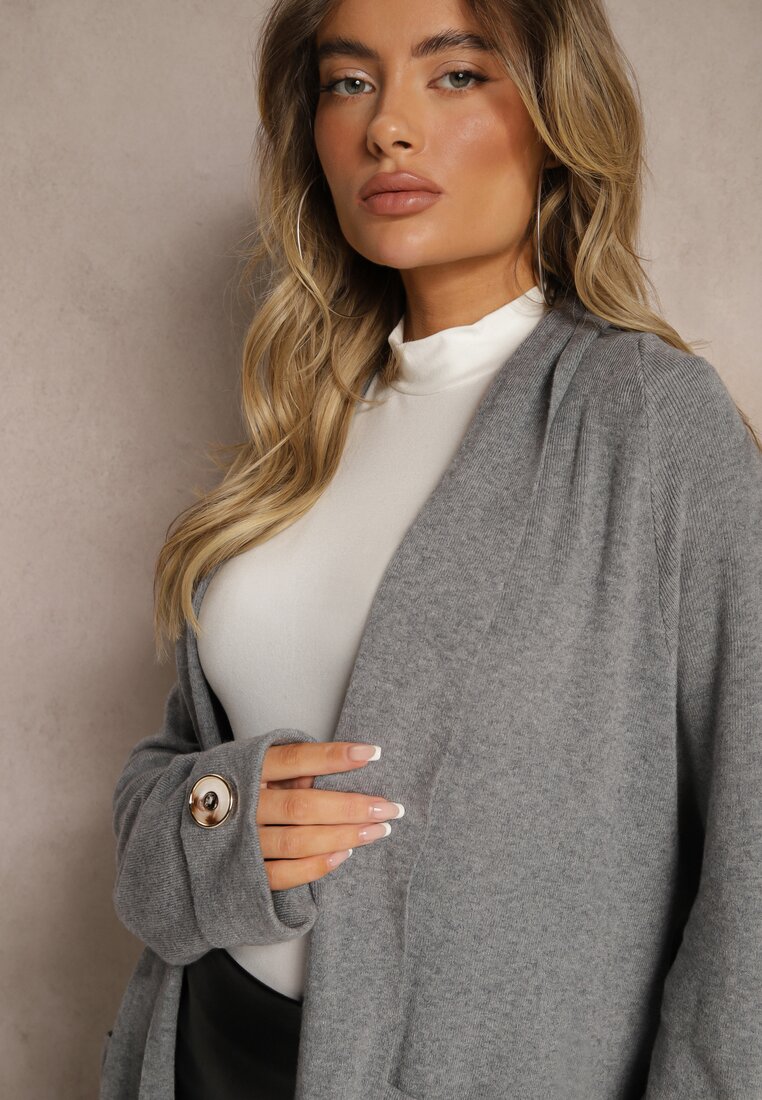 Sivi Kardigan