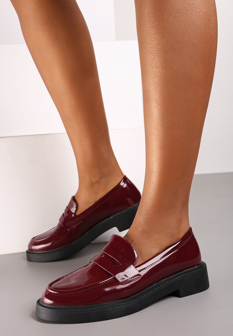 Mocasini Bordo
