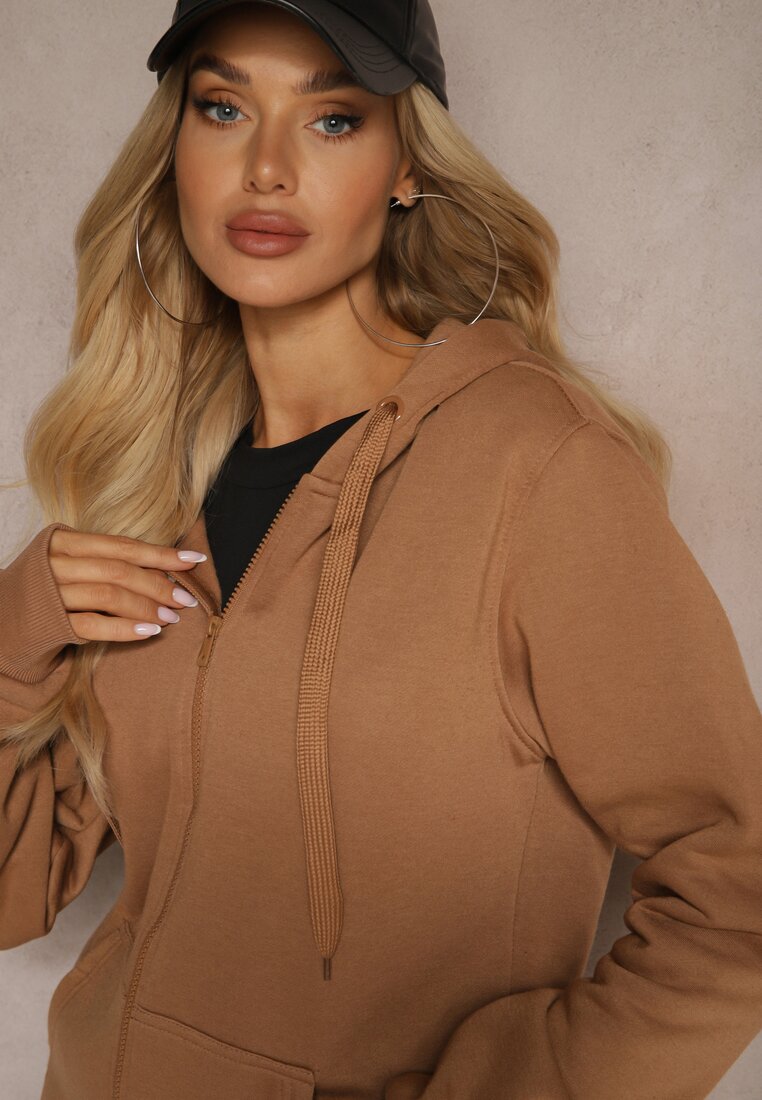 Smeđa dukserica