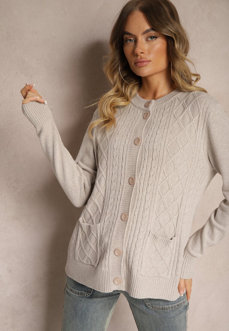 Cardigan Bej