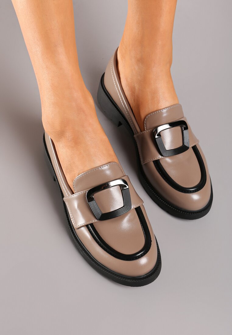 Mocasini bej