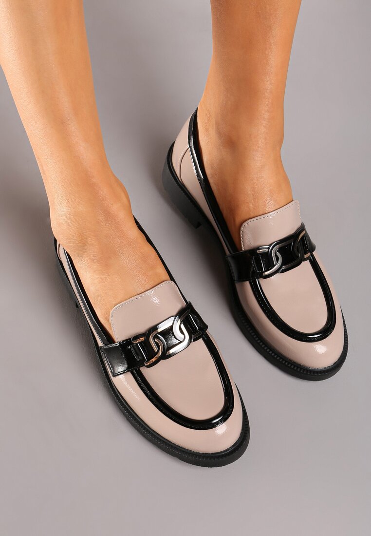 Mocasini bej