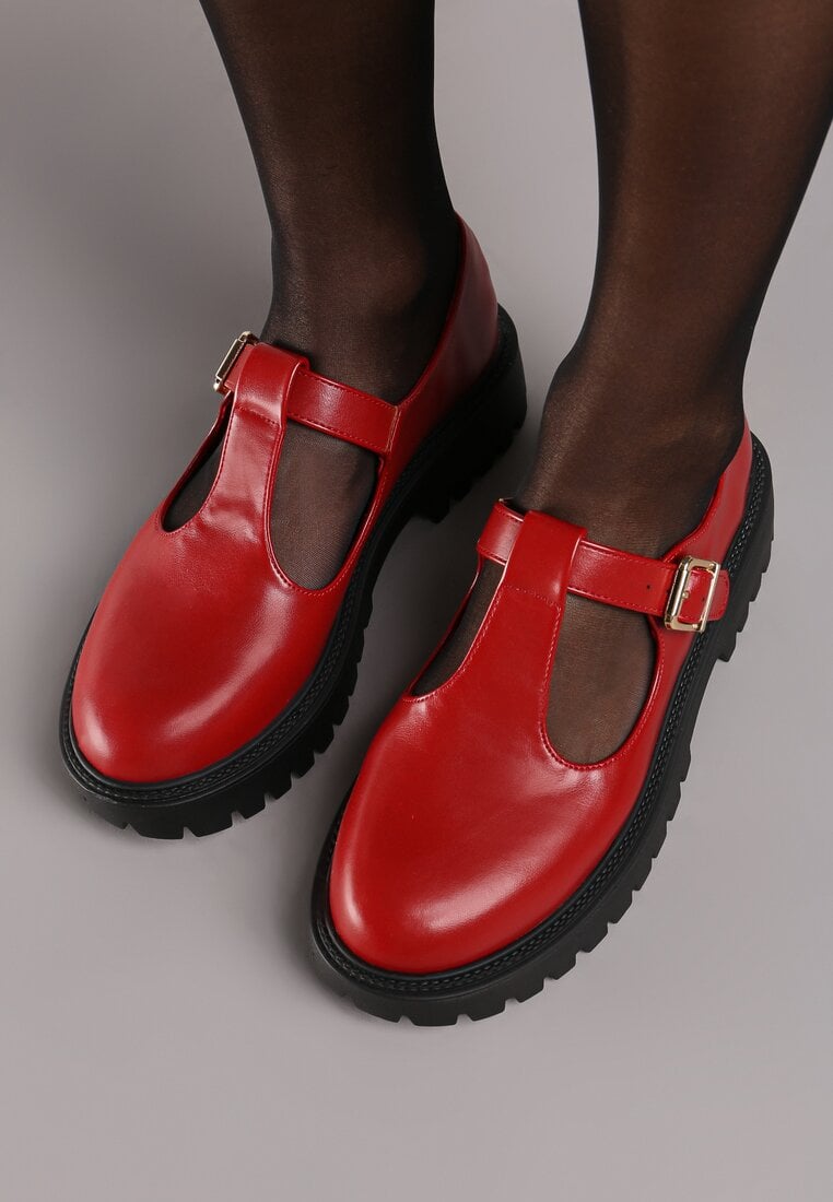 Pantofi casual Bordeaux