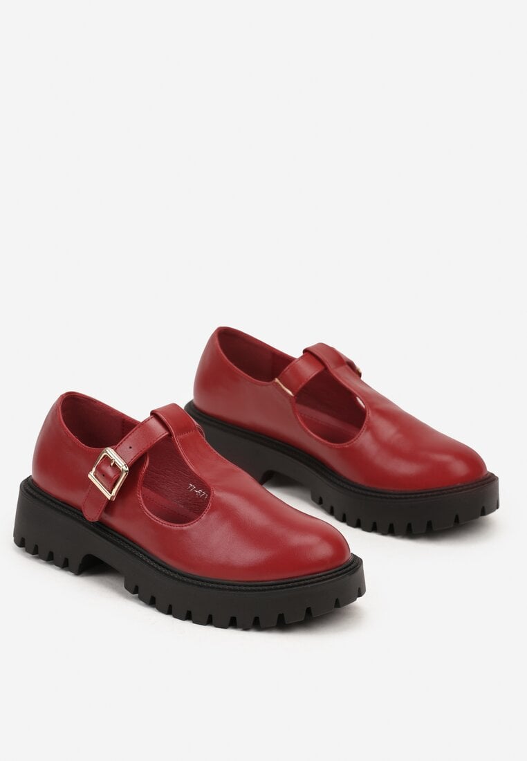 Pantofi casual Bordeaux