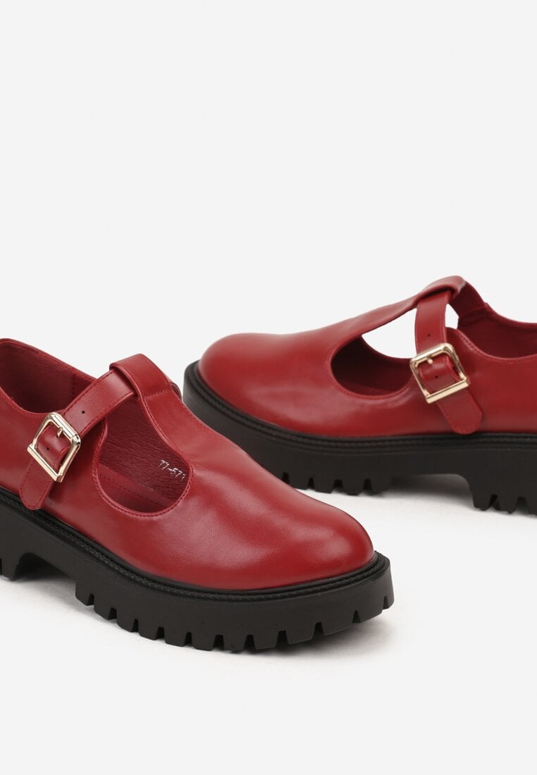 Pantofi casual Bordeaux