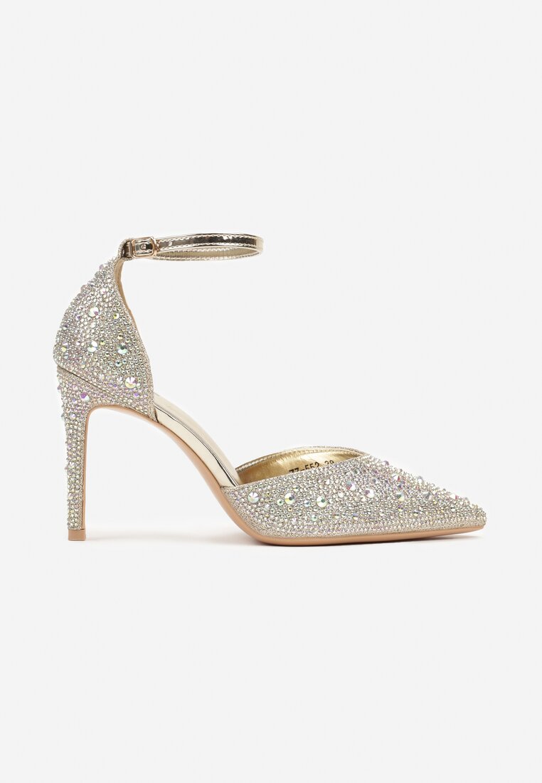 Pantofi stiletto Aurii
