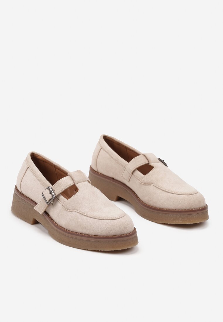 Mocasini Bej