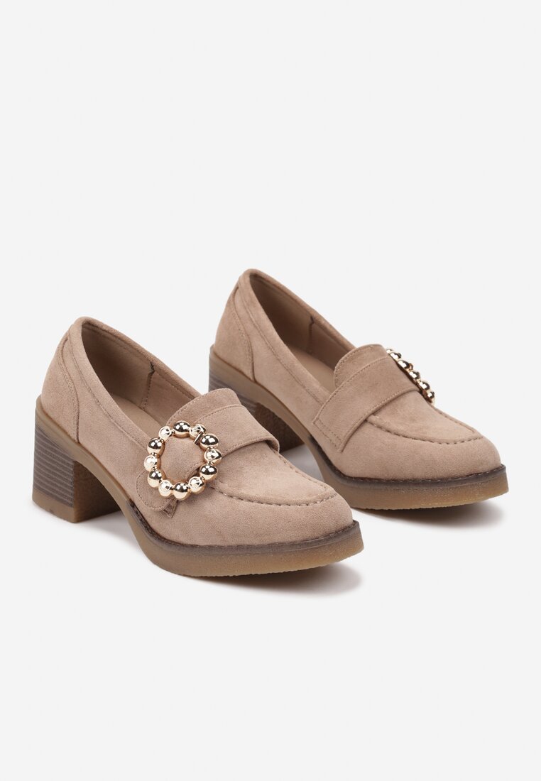 Pantofi casual bej