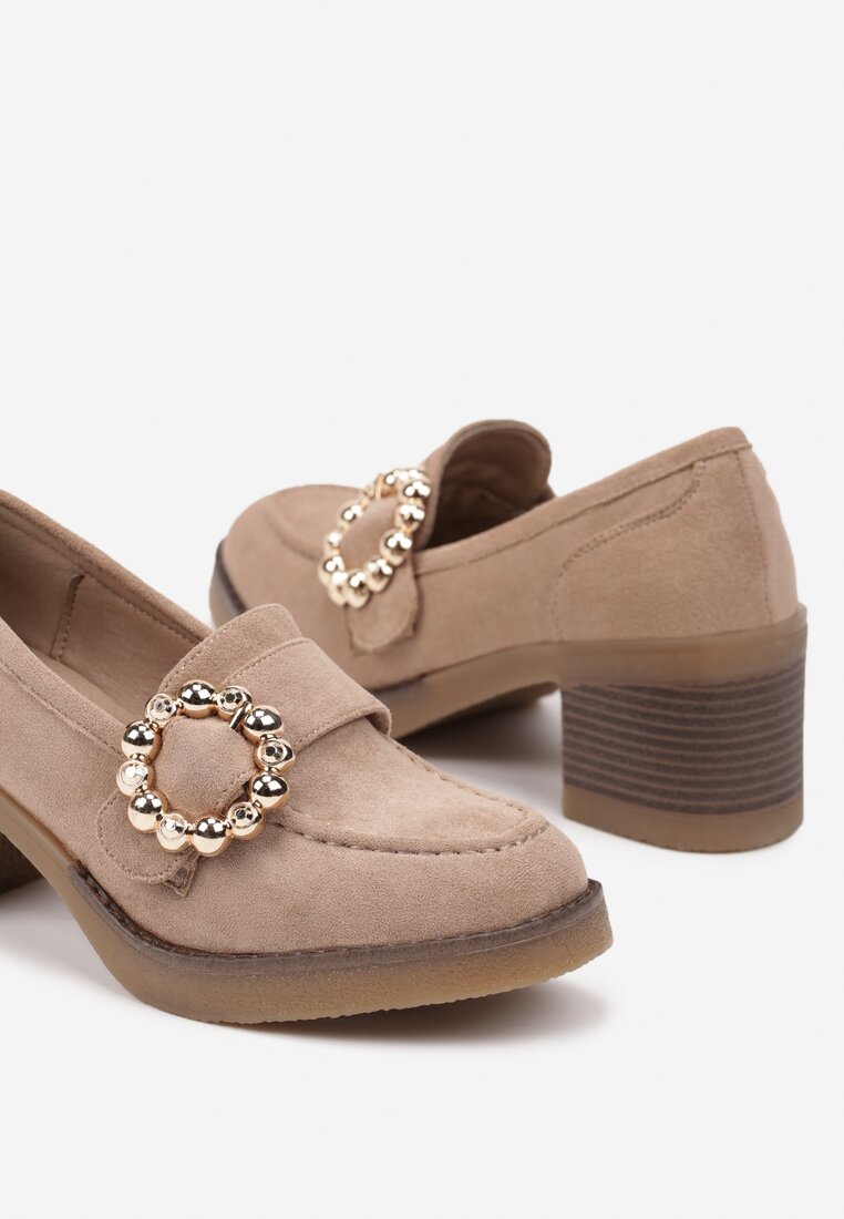 Pantofi casual bej