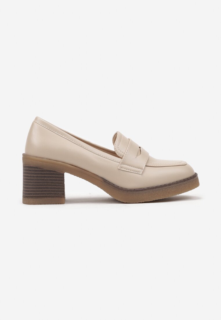 Pantofi casual bej
