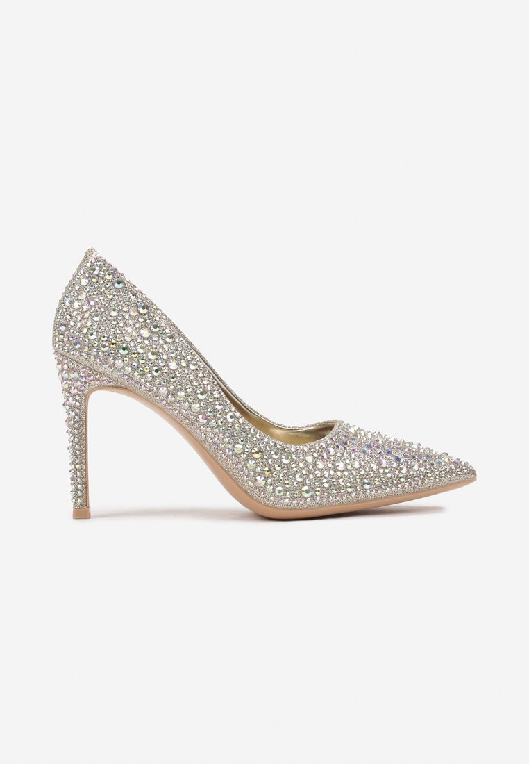 Pantofi stiletto Aurii