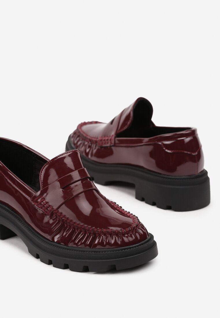 Mocasini Bordo