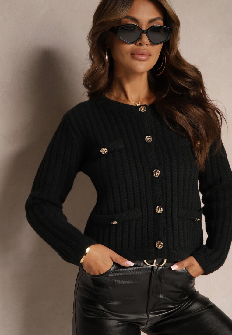 Cardigan Negru