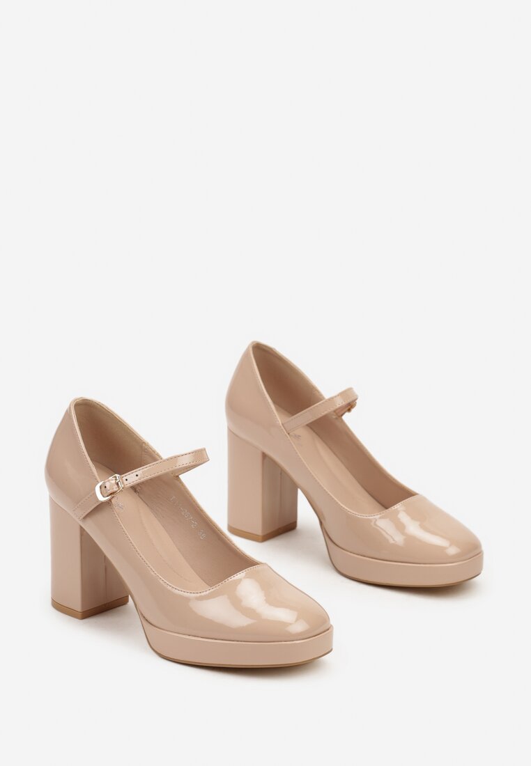 Pantofi casual bej