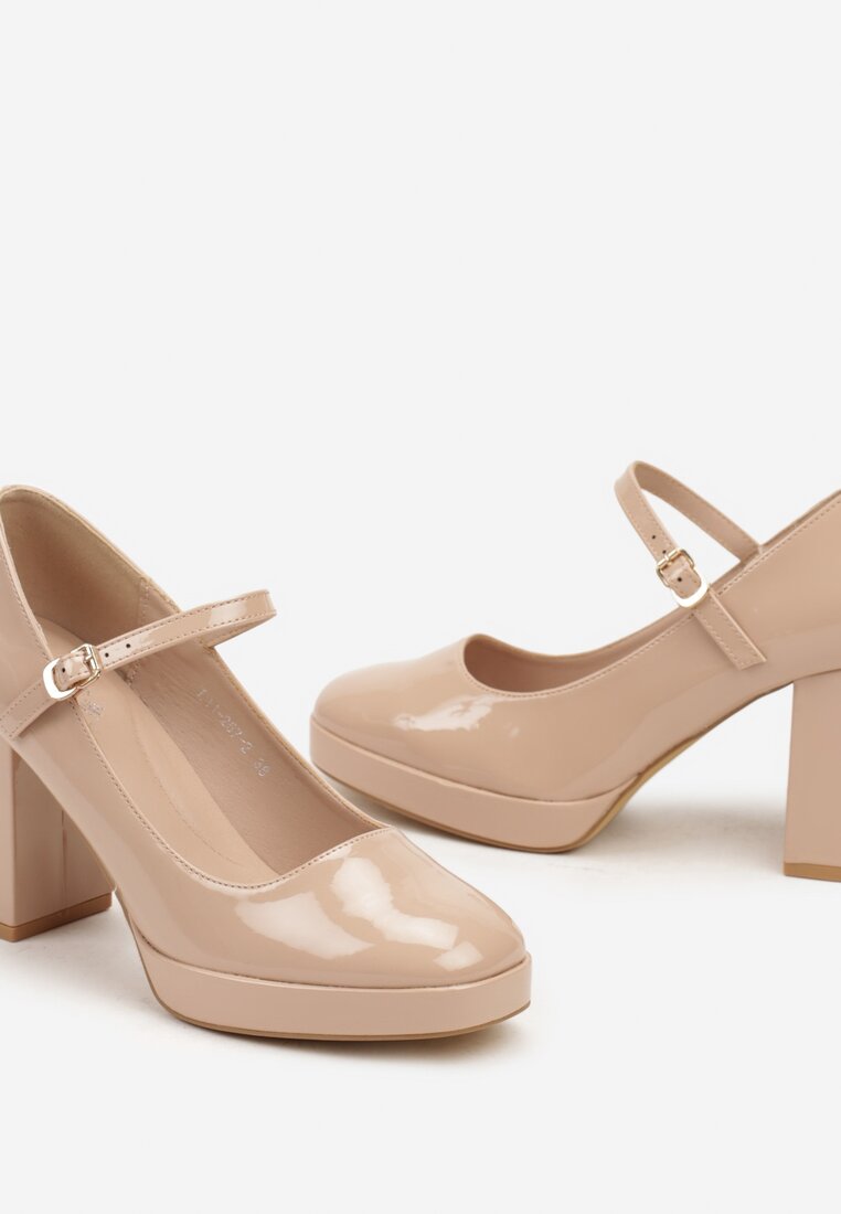 Pantofi casual bej