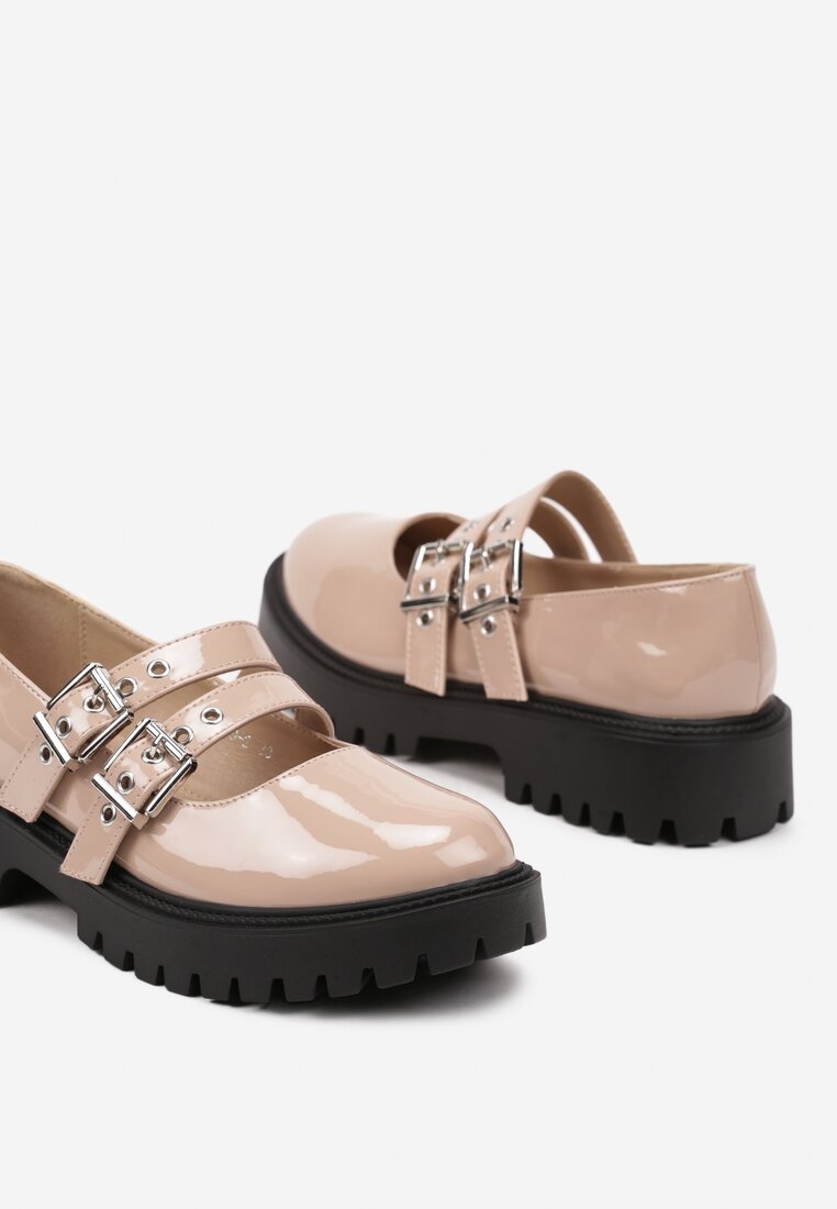 Pantofi casual bej
