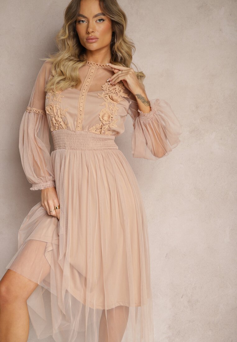 Rochie Bej închis