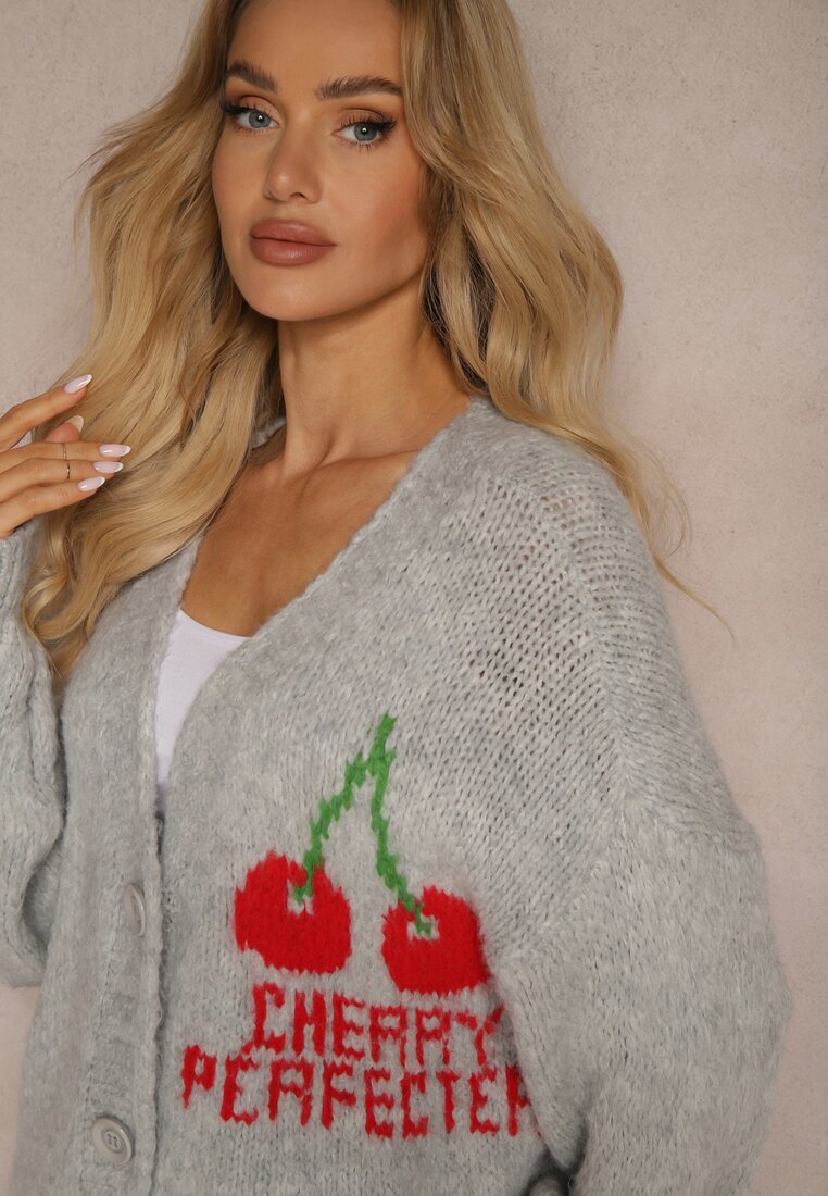 Cardigan Gri