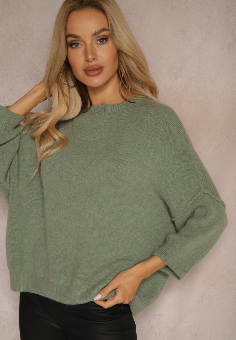 Pulover Verde închis