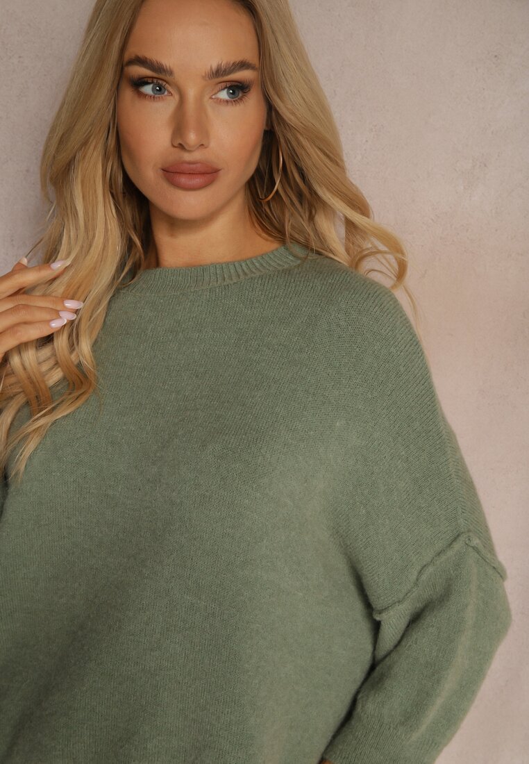 Pulover Verde închis