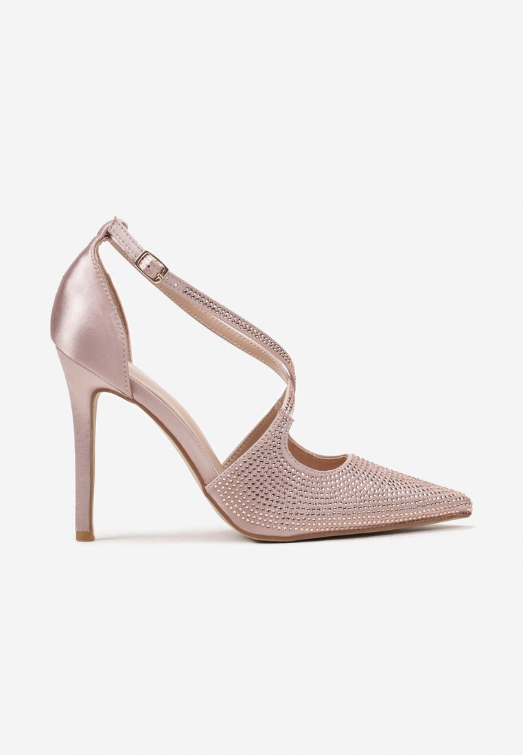 Pantofi stiletto Bej
