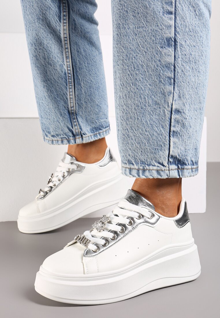 Sneakers Veresia Argintii