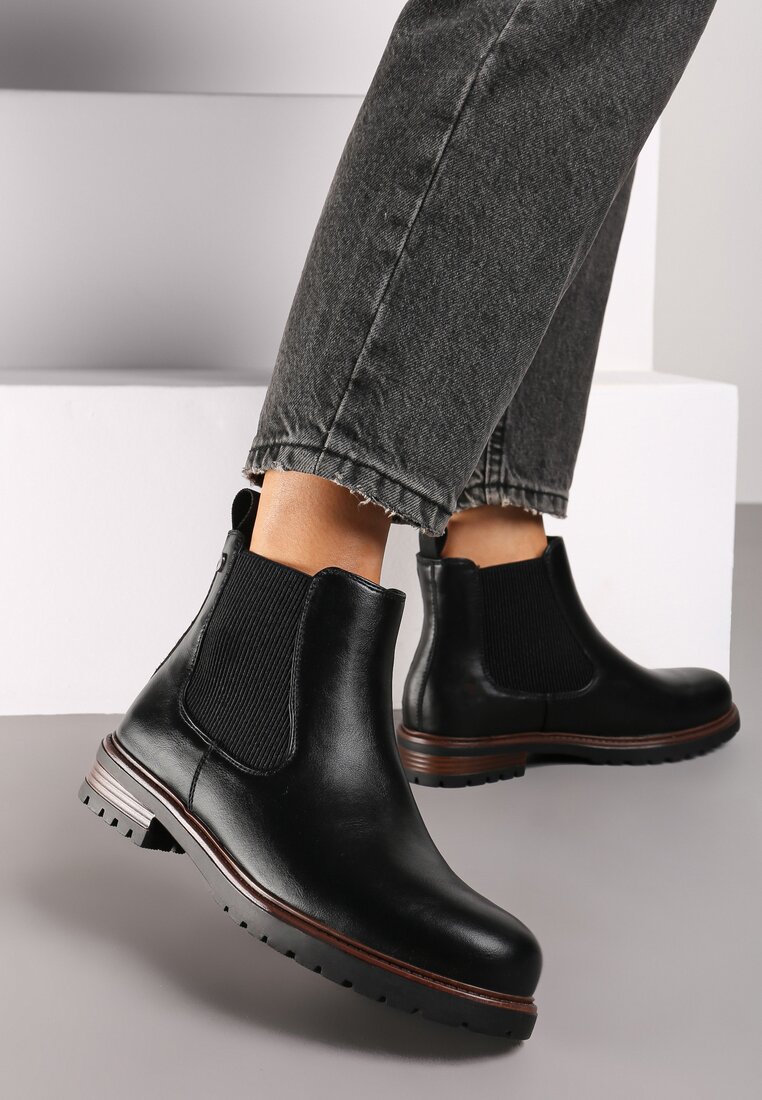 Botine Terlena Negre