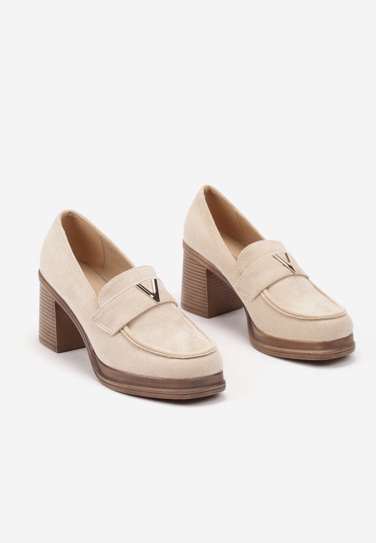 Pantofi casual Bej