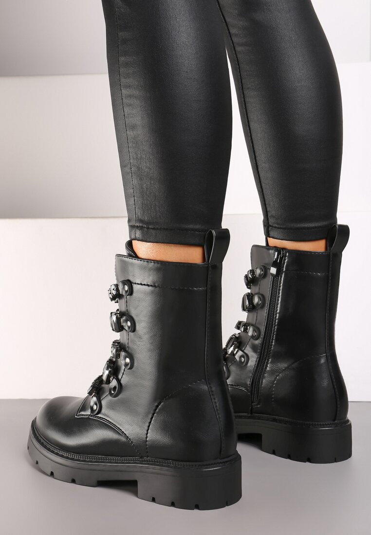 Botine Ansianis Negre