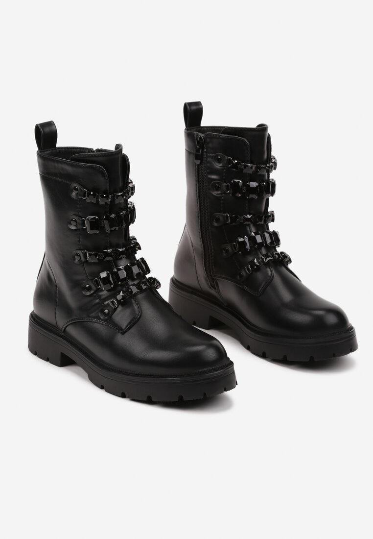 Botine Ansianis Negre