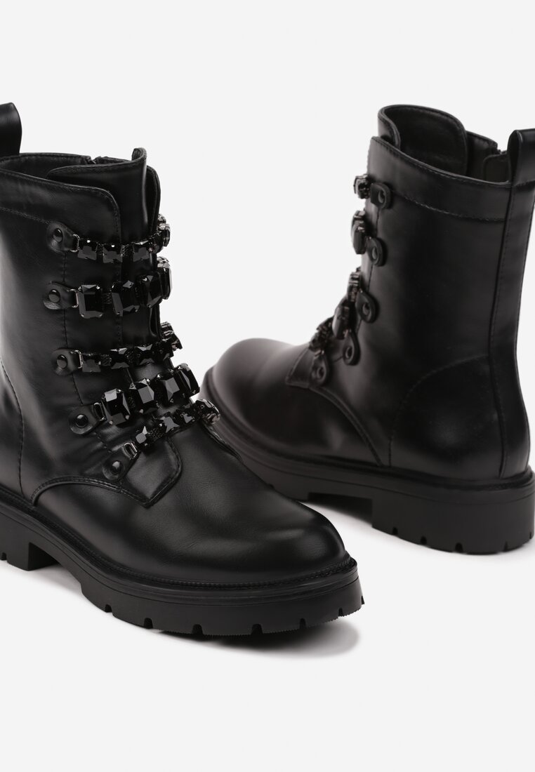 Botine Ansianis Negre