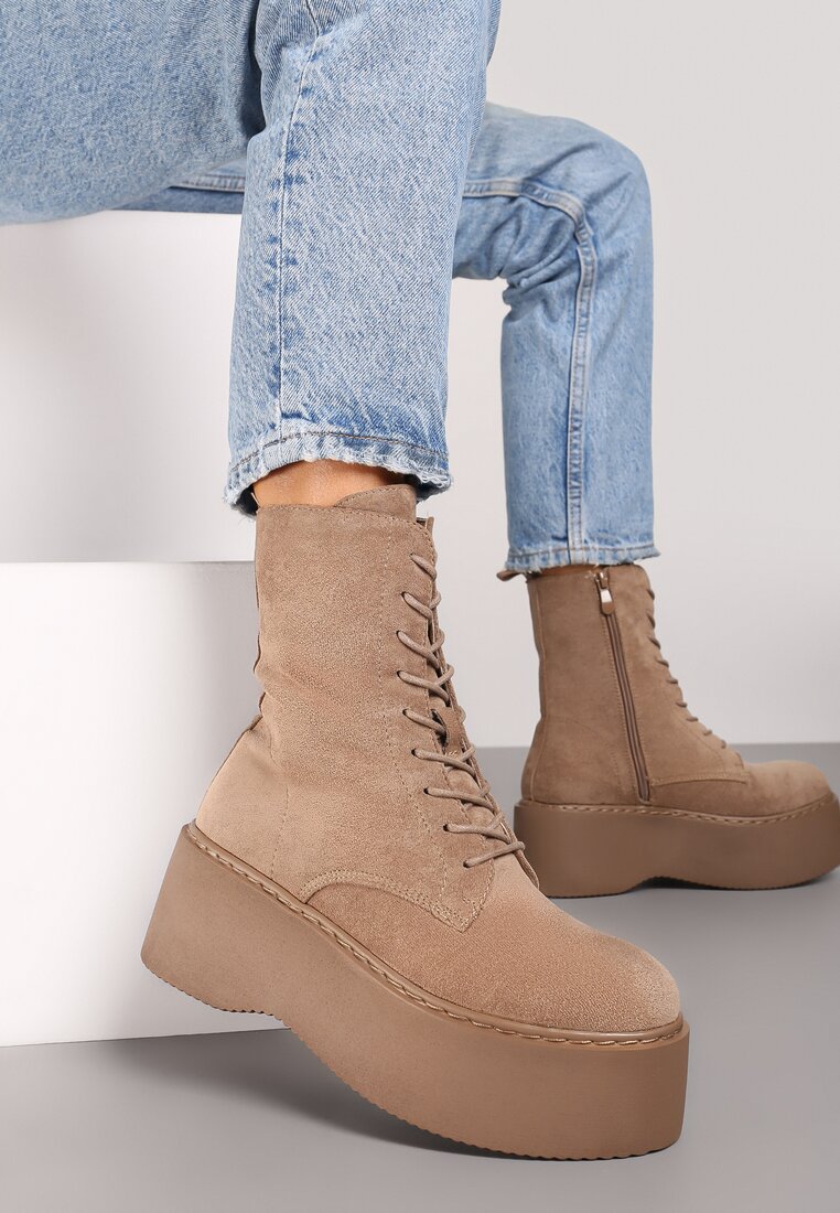 Botine Anstasia Bej