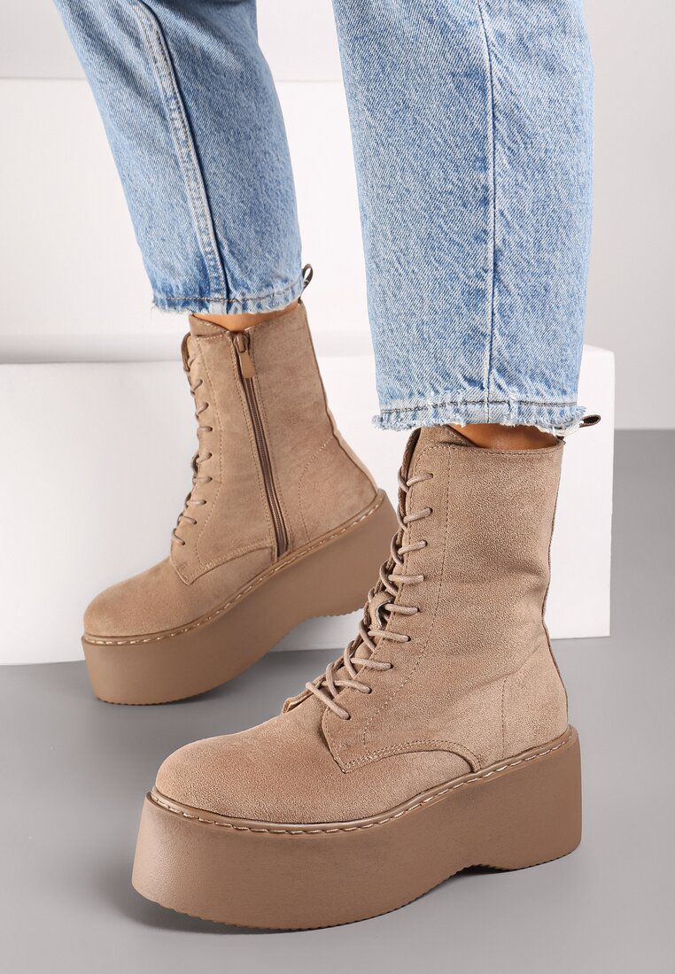 Botine Anstasia Bej