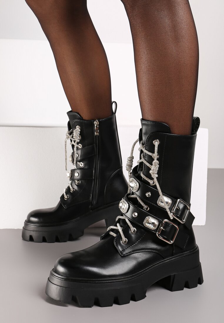 Botine Gigizia Negre