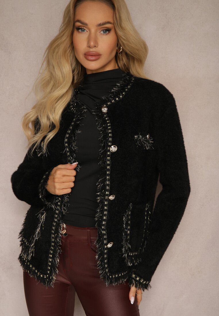 Cardigan Laomarae Negru