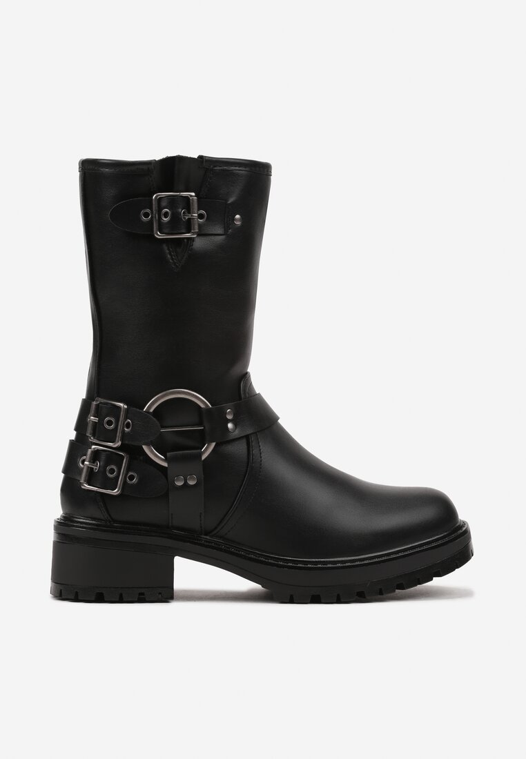 Botine Naivia Negre