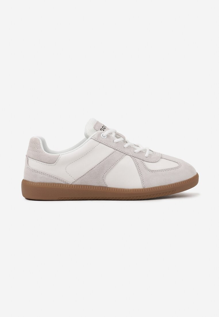 Sneakers Verima Gri cu alb