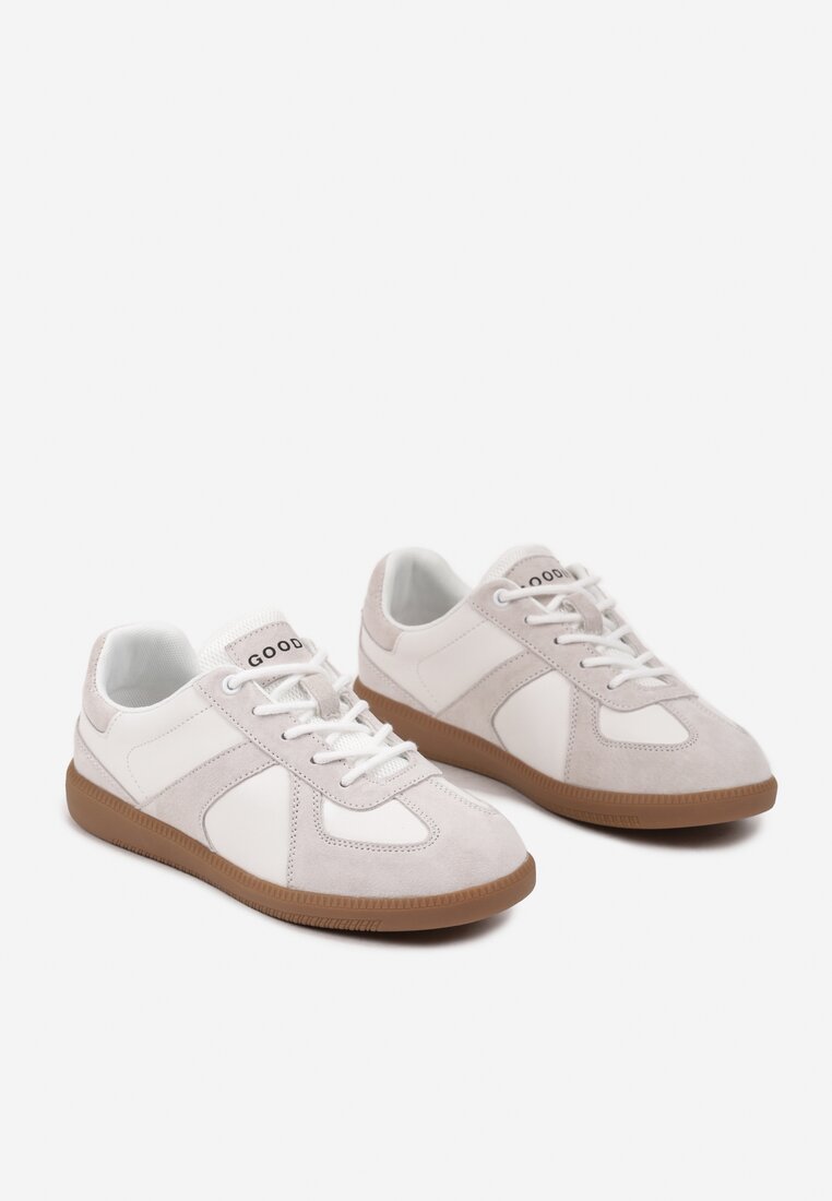 Sneakers Verima Gri cu alb