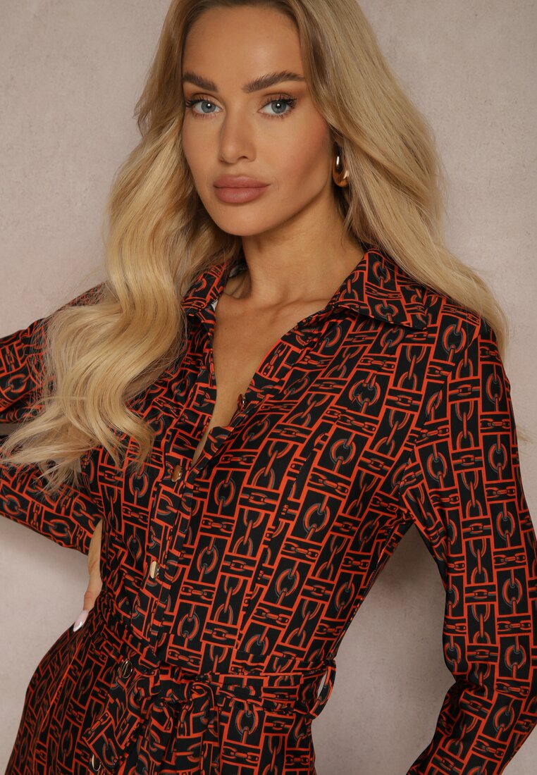 Rochie Sairina Portocalie