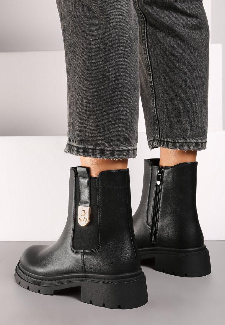 Botine Saithra Negre