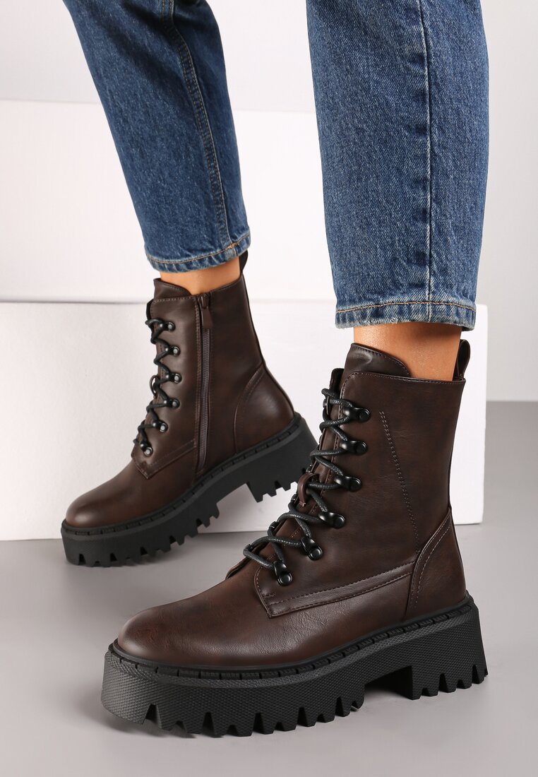 Botine Veranda Maro