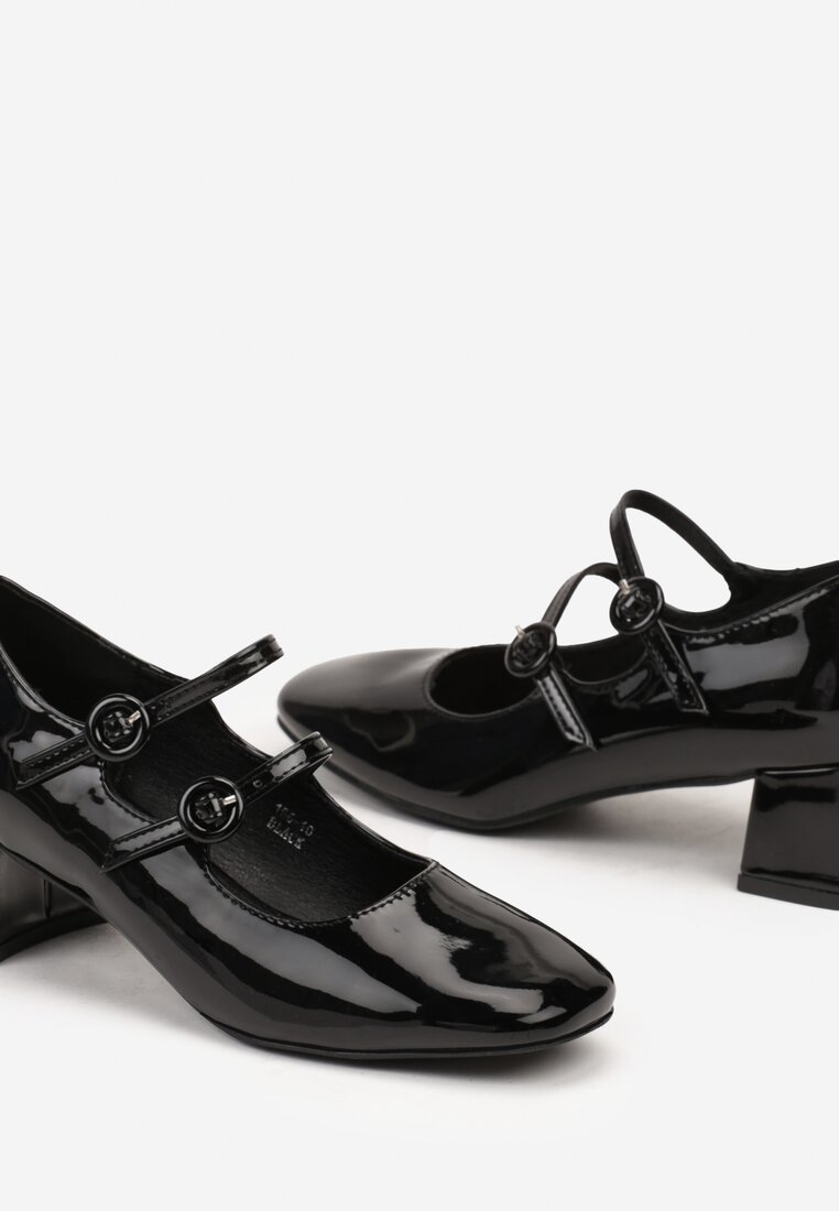 Pantofi cu toc Cresona Negri