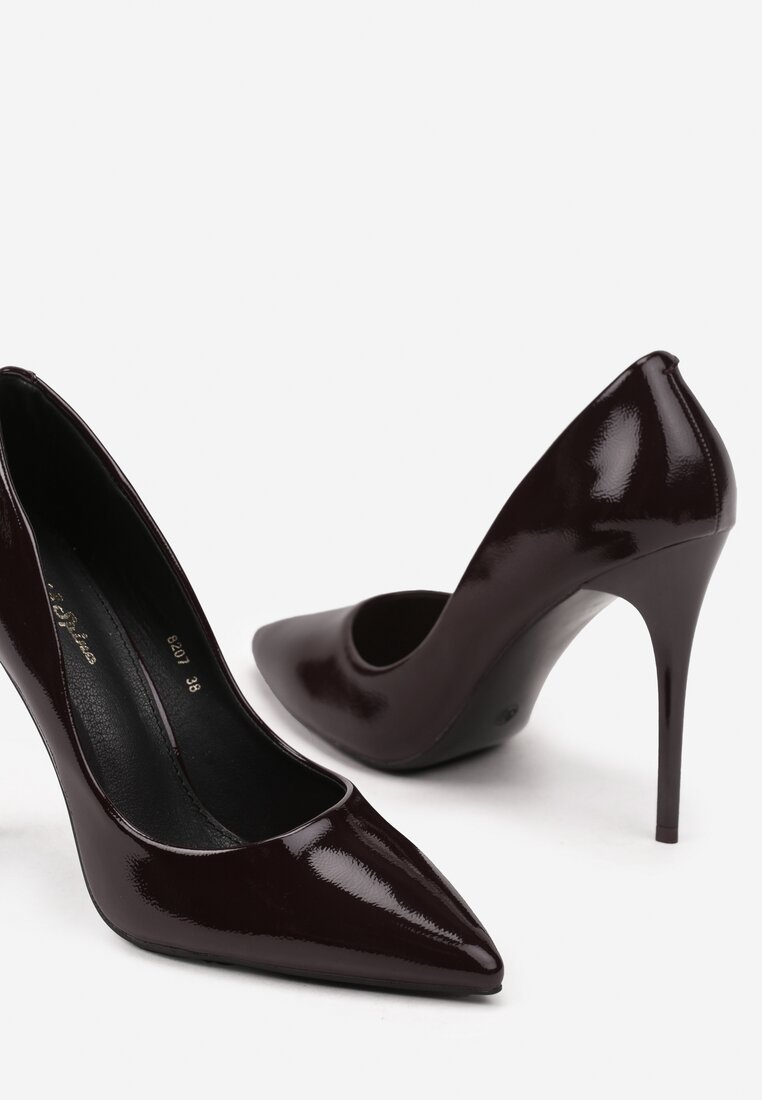 Pantofi stiletto Raison Bordo