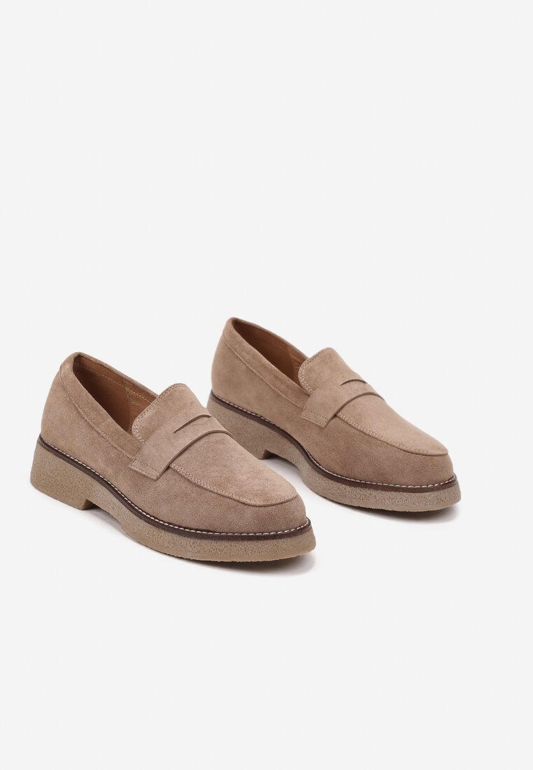 Mocasini Belirra Bej