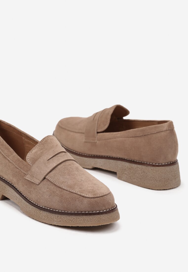 Mocasini Belirra Bej