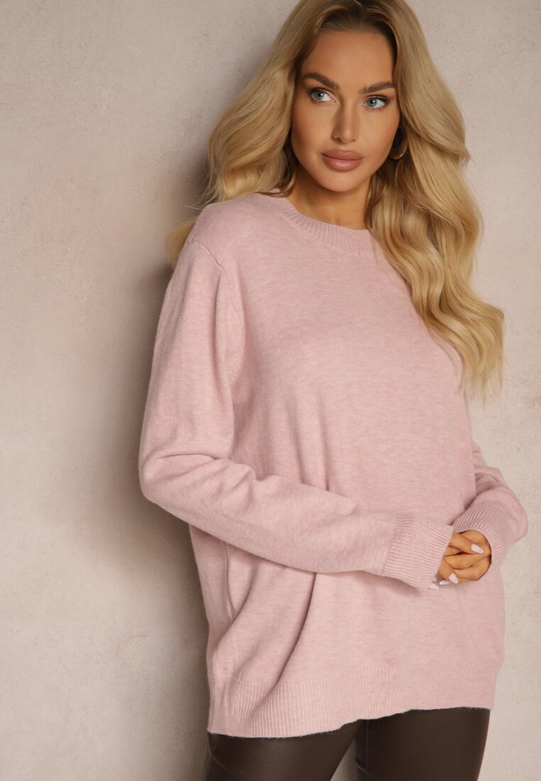Pulover Mairissa Roz deschis
