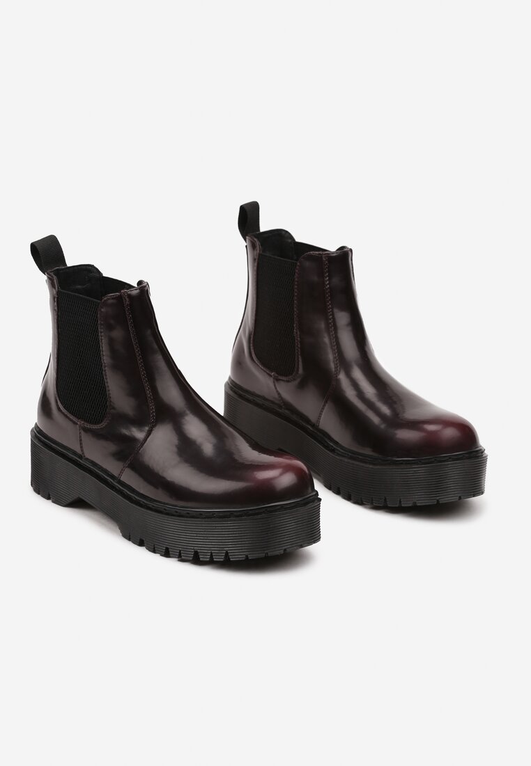 Botine Dailese Bordo