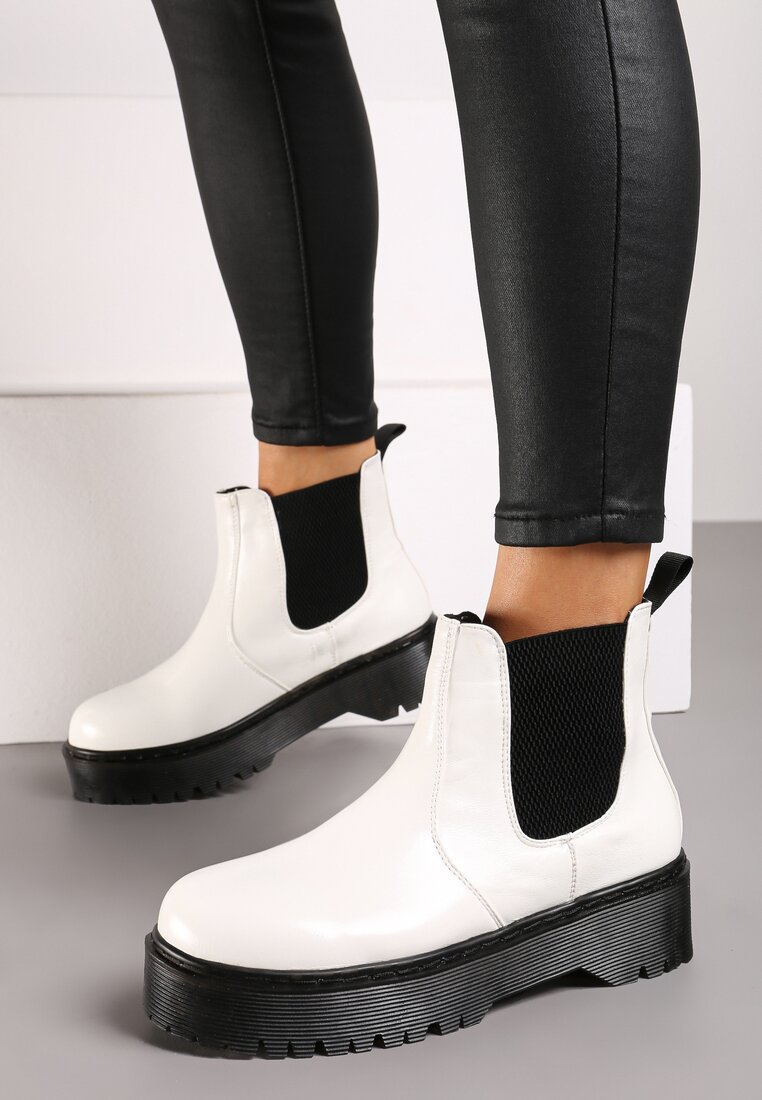Botine Dailese Albe
